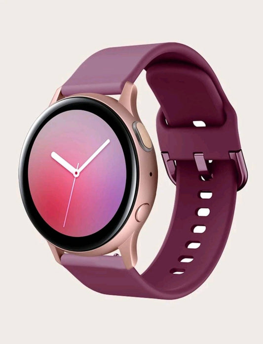 Watch Strap - silicone dusty pink