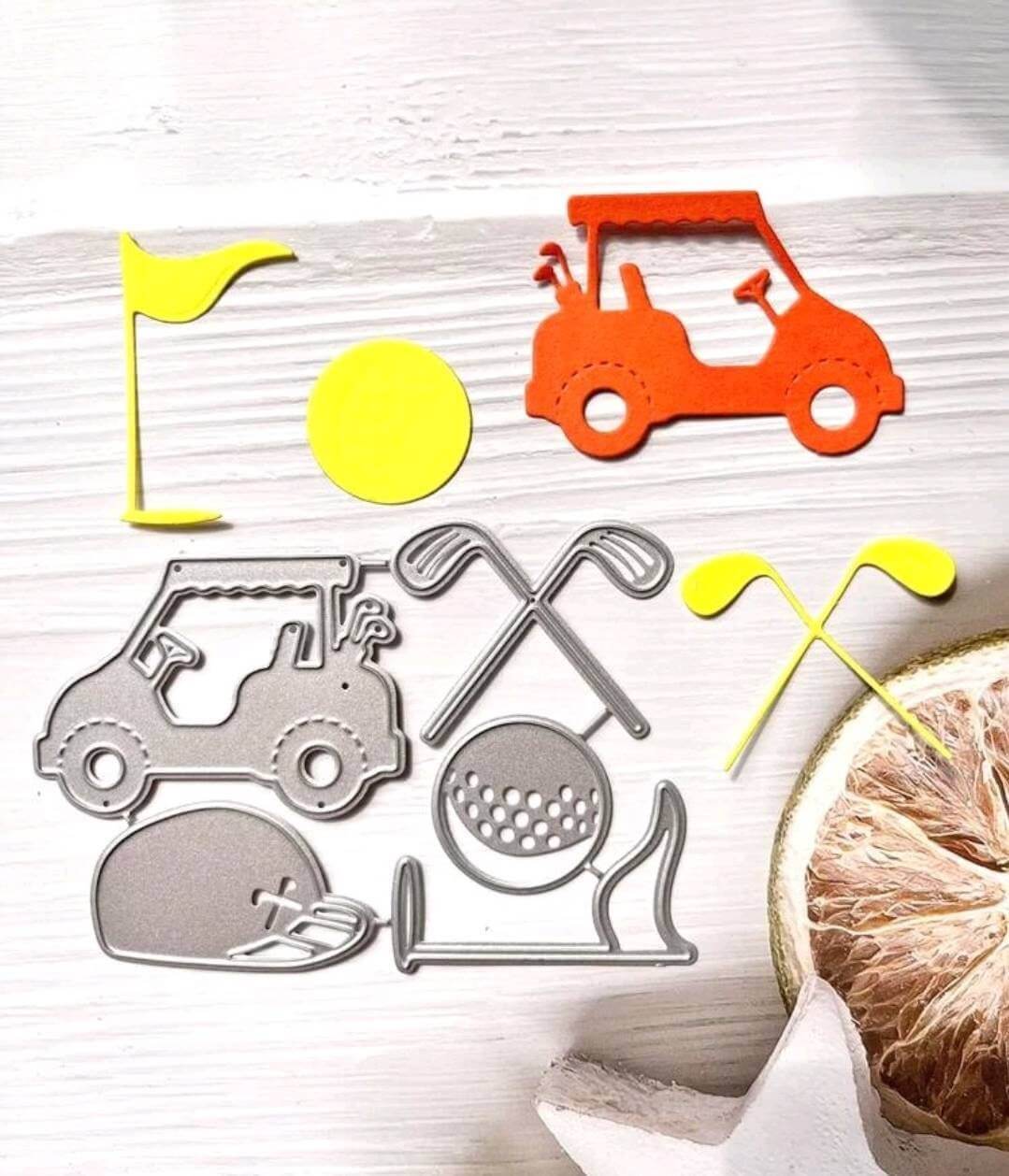  Craft - metal die - golfing