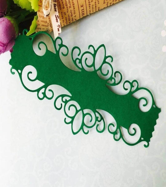 Craft - metal die - border filigree