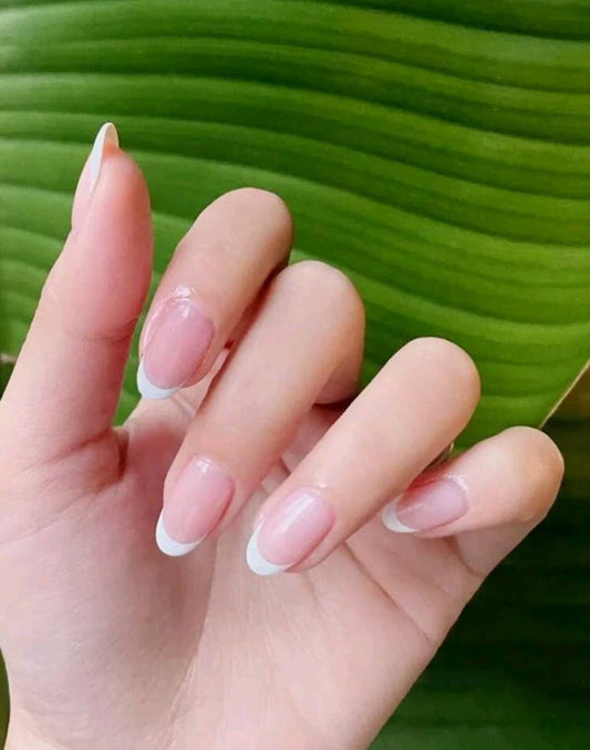 Nails - french oval
