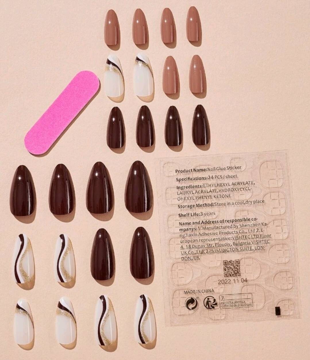 Nails - almond
