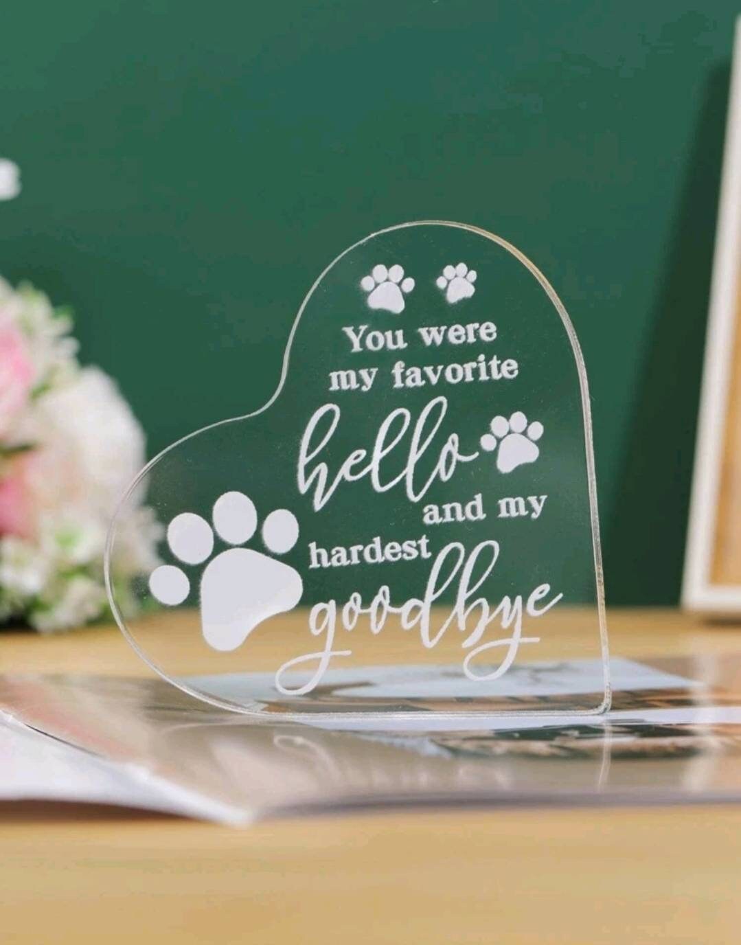  Plaque - pet Memorial