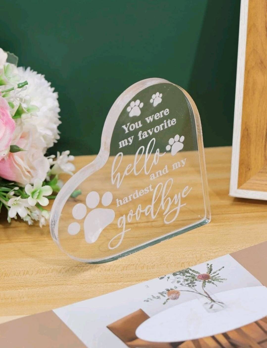  Plaque - pet Memorial