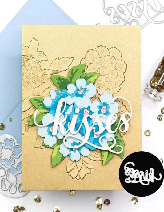 Craft - metal die - kisses