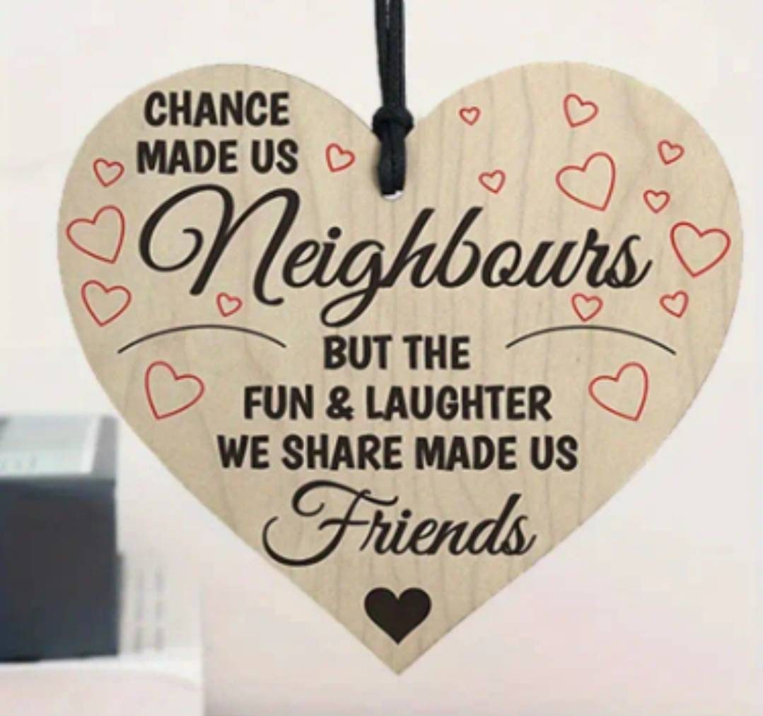 Plaque - neighbour