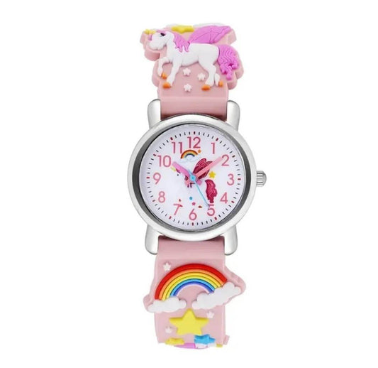 Child's jewellery unicorn silicone watch