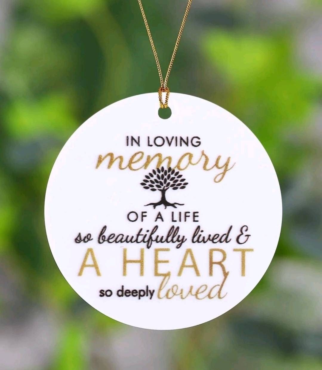 Plaque - In Loving Memory