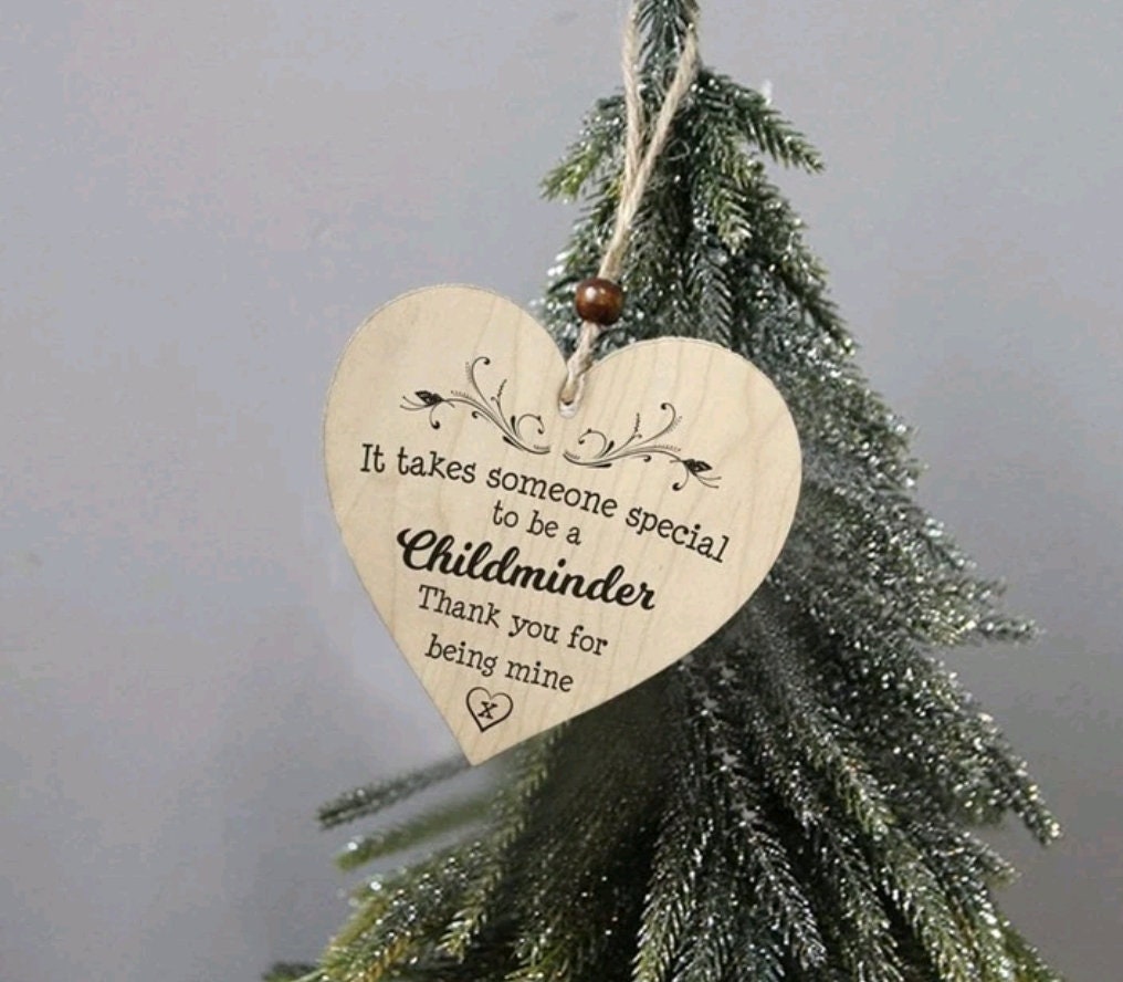 Plaque - childminder gift