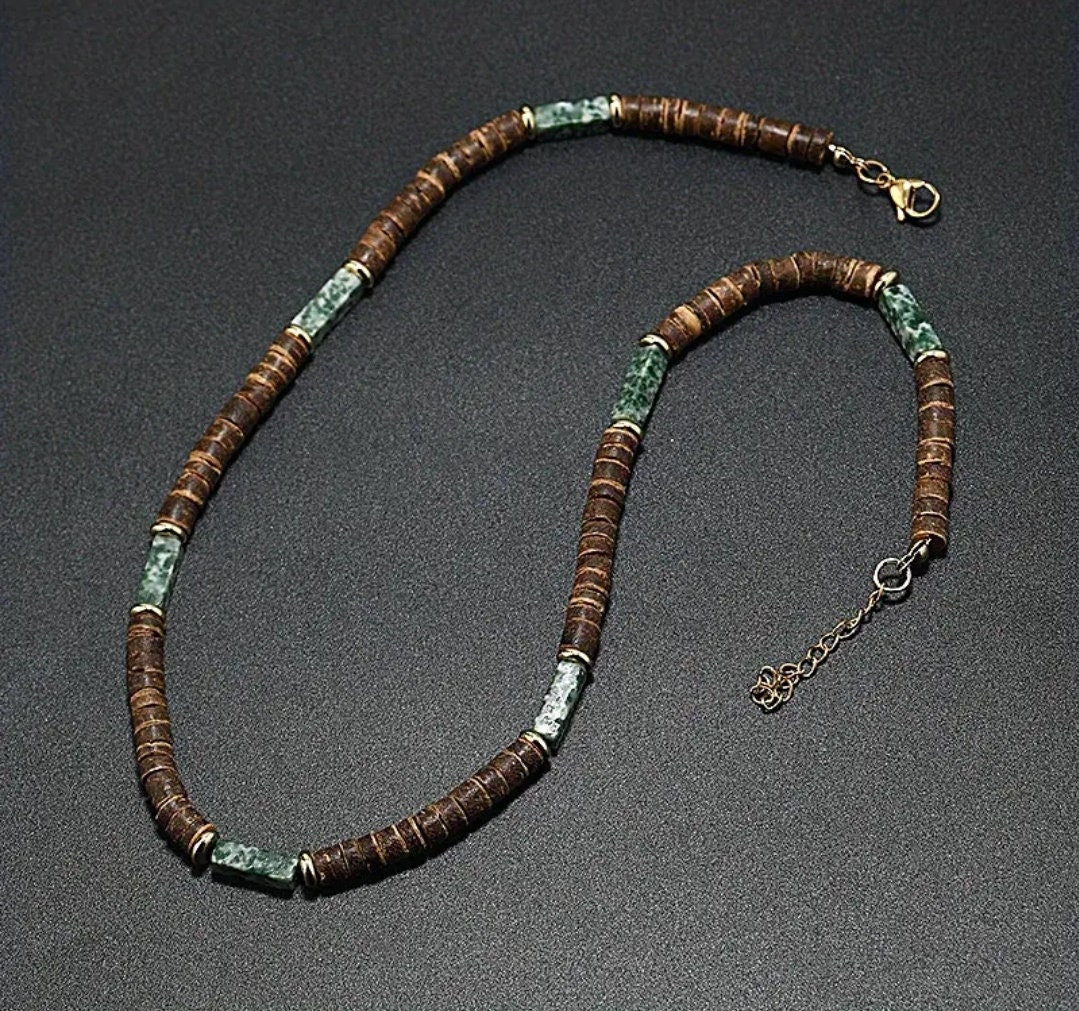  Necklace - men's beaded