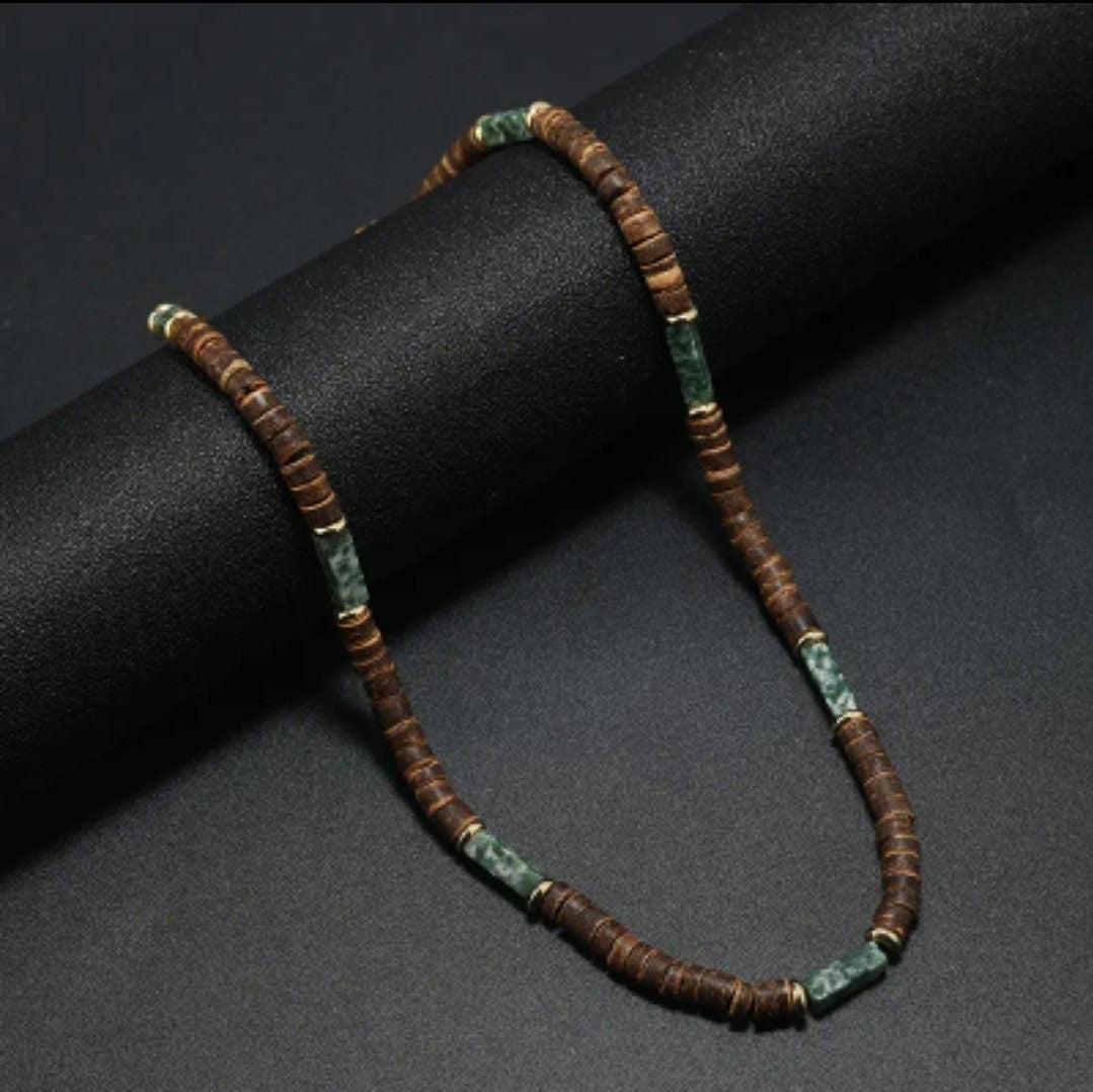  Necklace - men's beaded