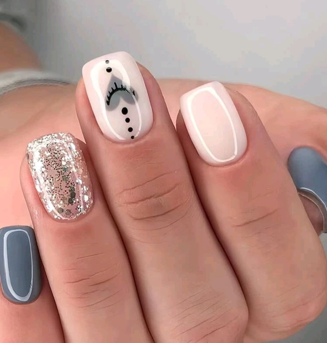 Nails - grey