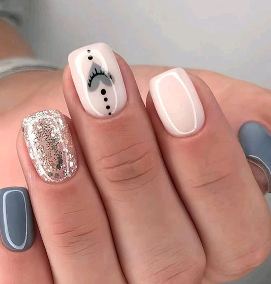 Nails - grey