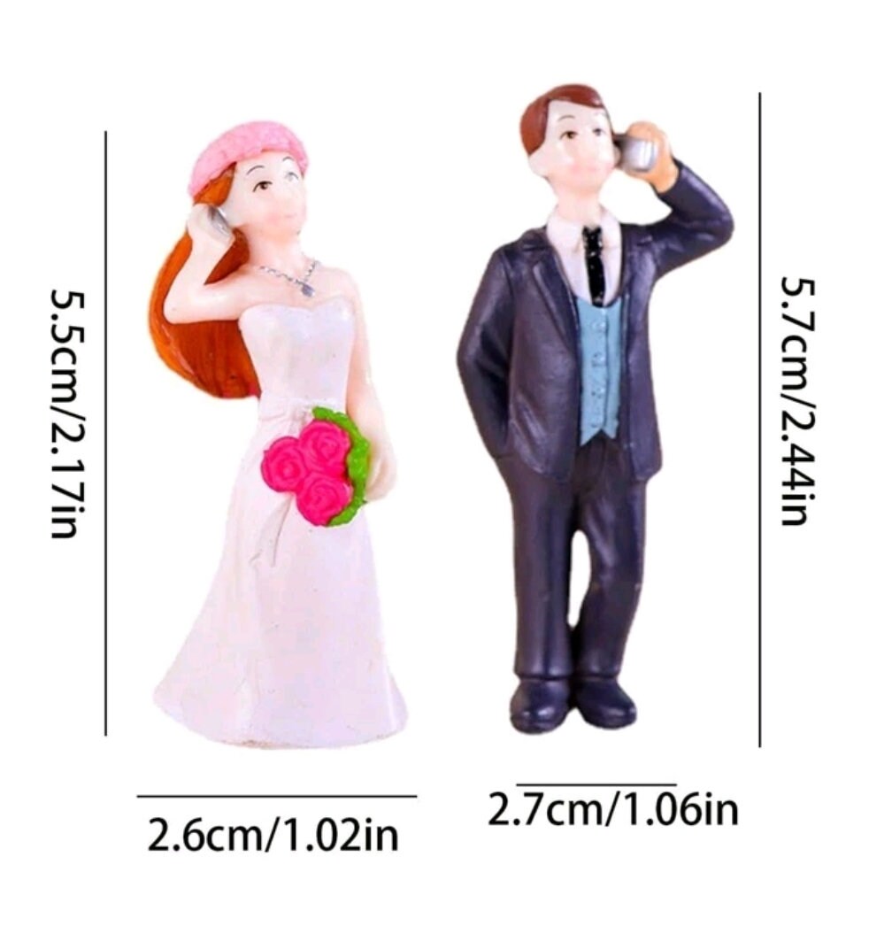 Wedding Cake Topper - funny bride groom